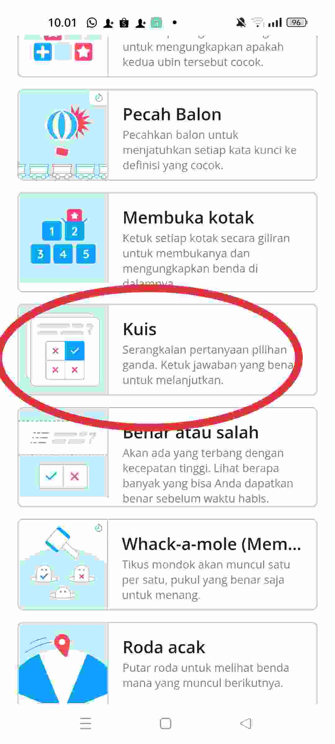 INI DIA CARA MEMBUAT KUIS MENGGUNAKAN WORDWALL - HARIANA MASHANAFI ...